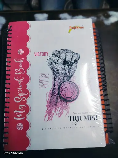 Spiral A4 Notebook 200 pages